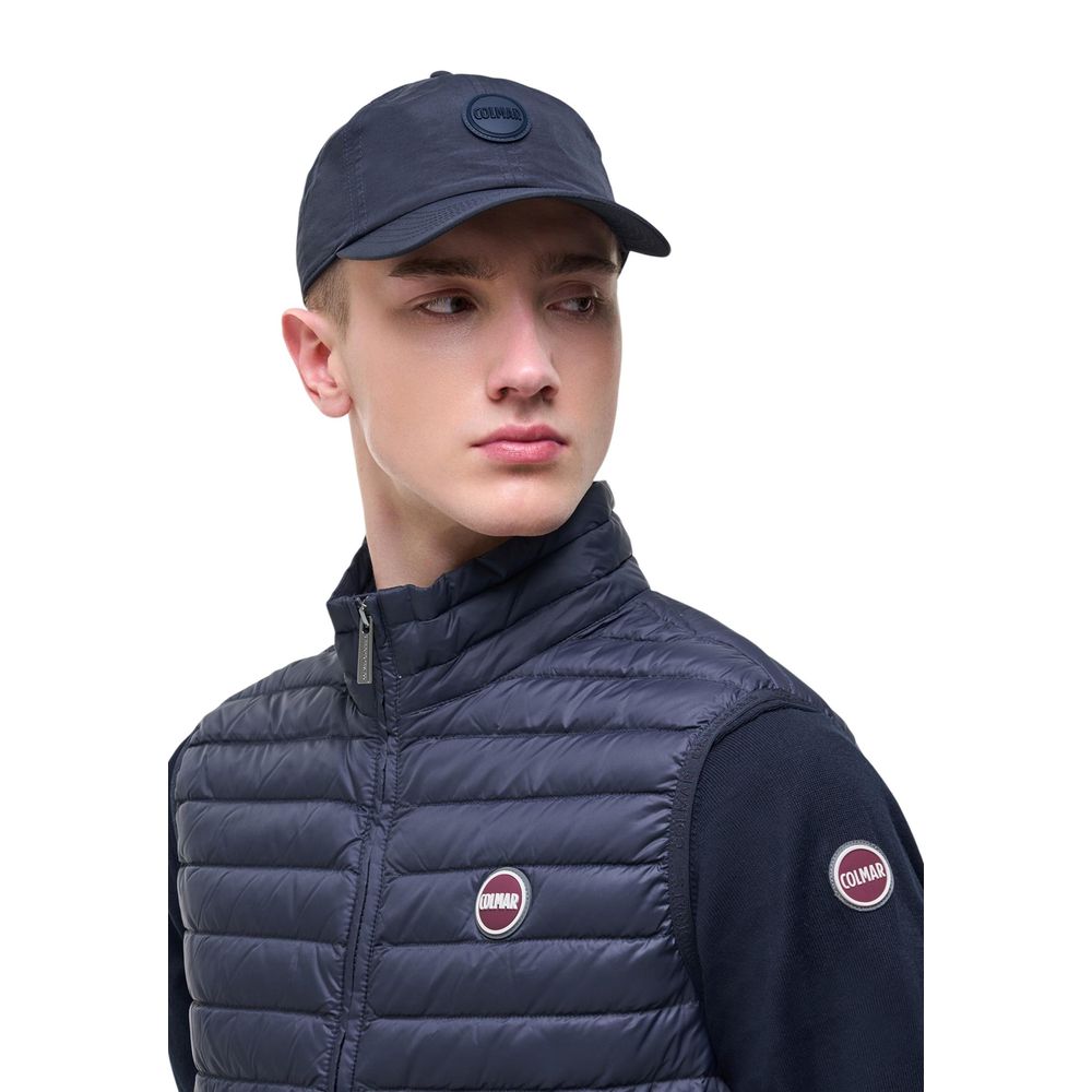 Colmar Originals Blue Polyamide Sleveless Men's Jacket