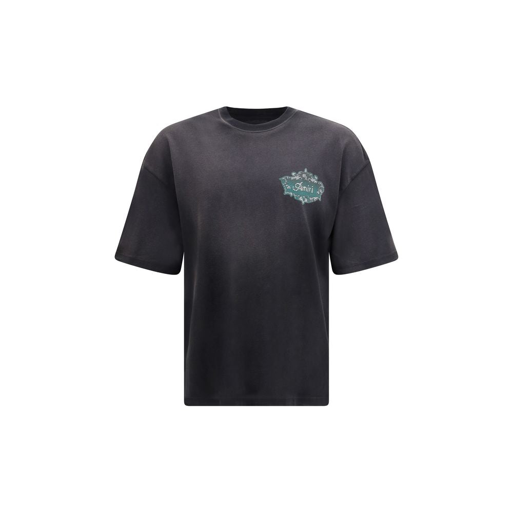 Amiri Black Cotton Men's T-Shirt