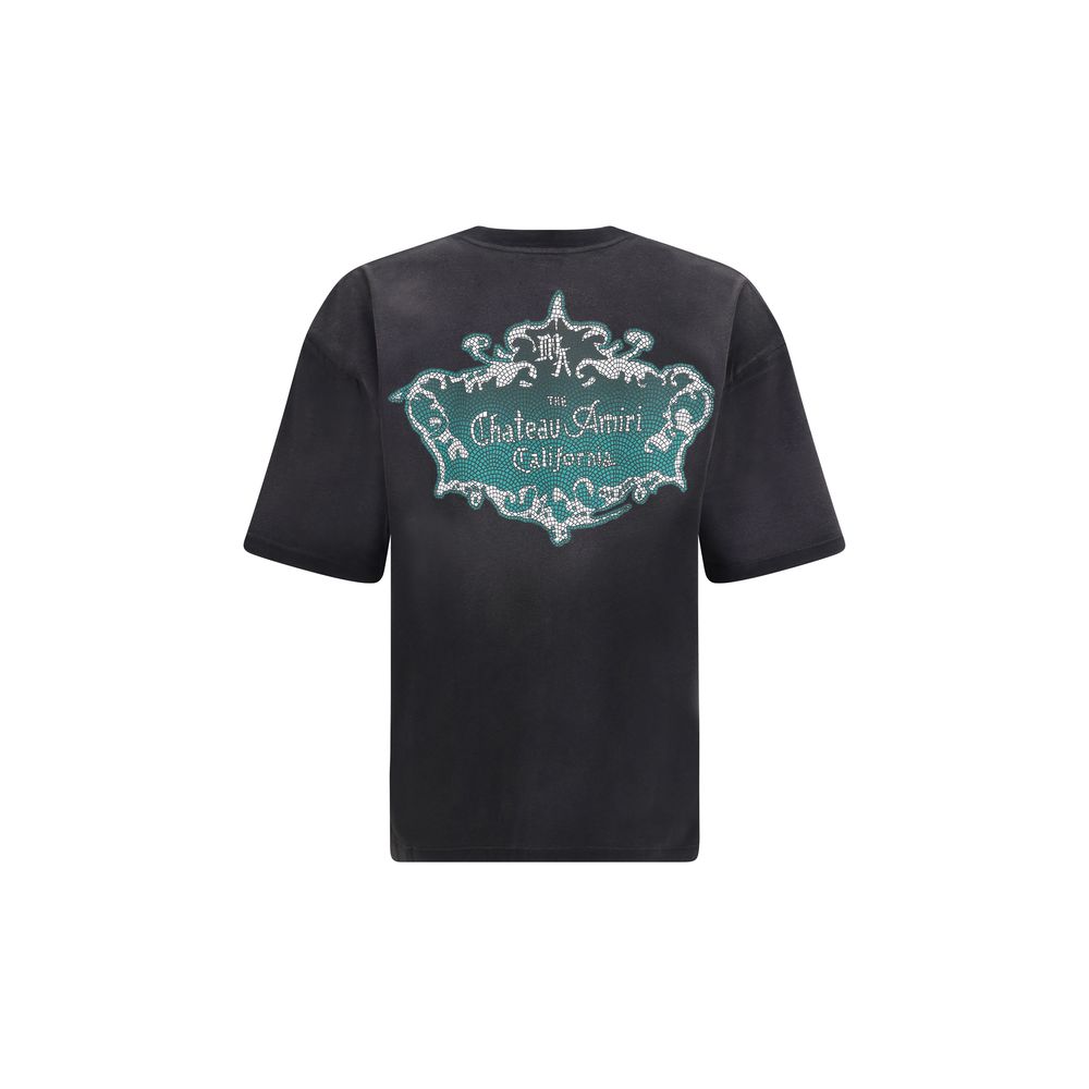 Amiri Black Cotton Men's T-Shirt