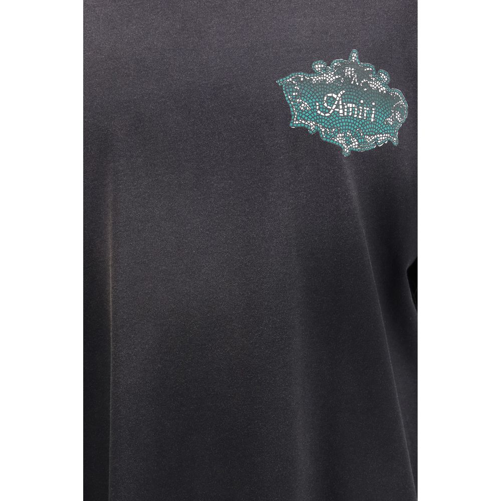Amiri Black Cotton Men's T-Shirt