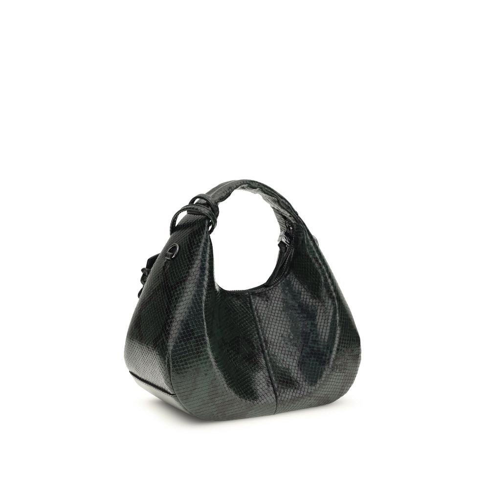 Ganni Black Recycled Polyester Women's Handbag