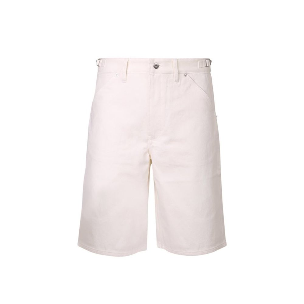 Jil Sander White Denim Men's Shorts