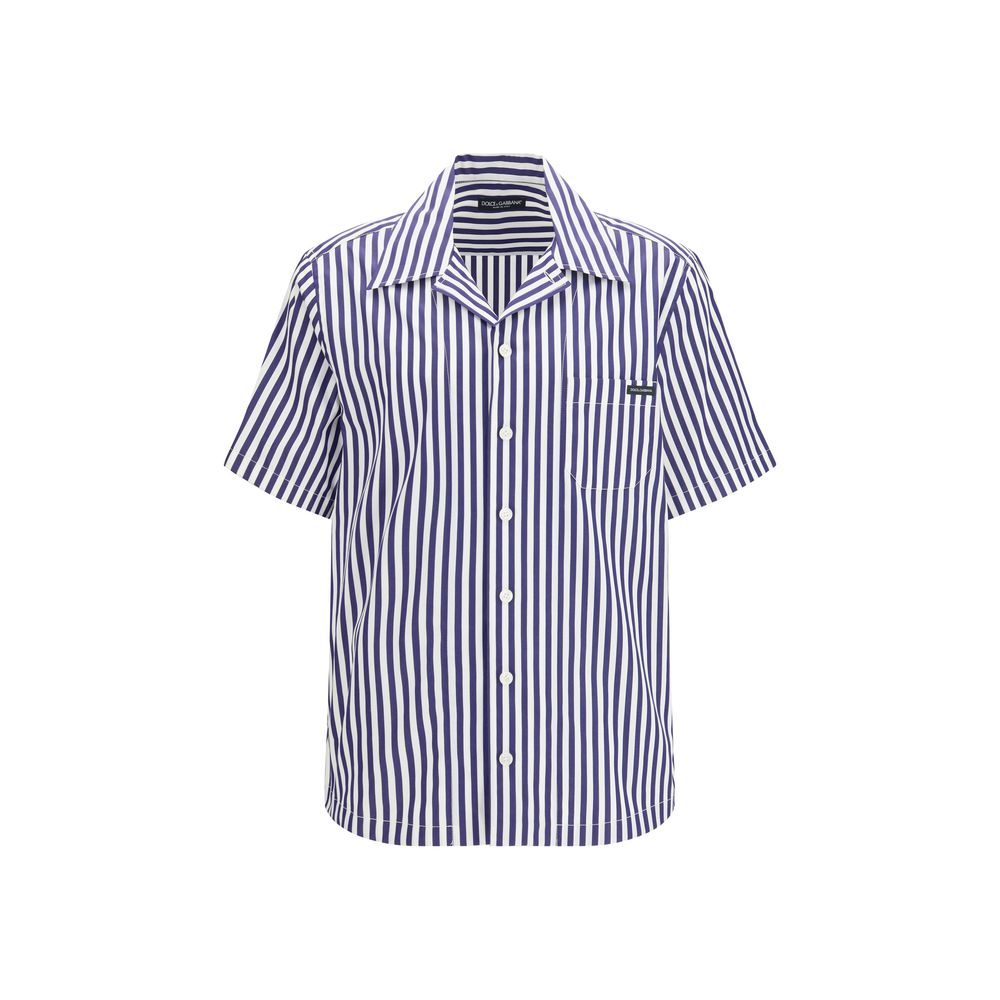 Dolce & Gabbana Multicolor Cotton Men's Shirt