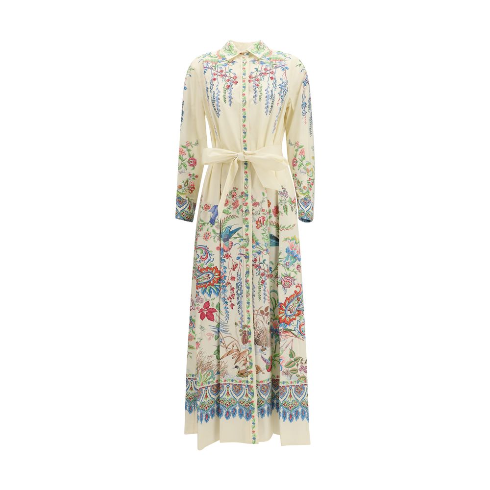 Etro White Cotton Casual Women's Dress