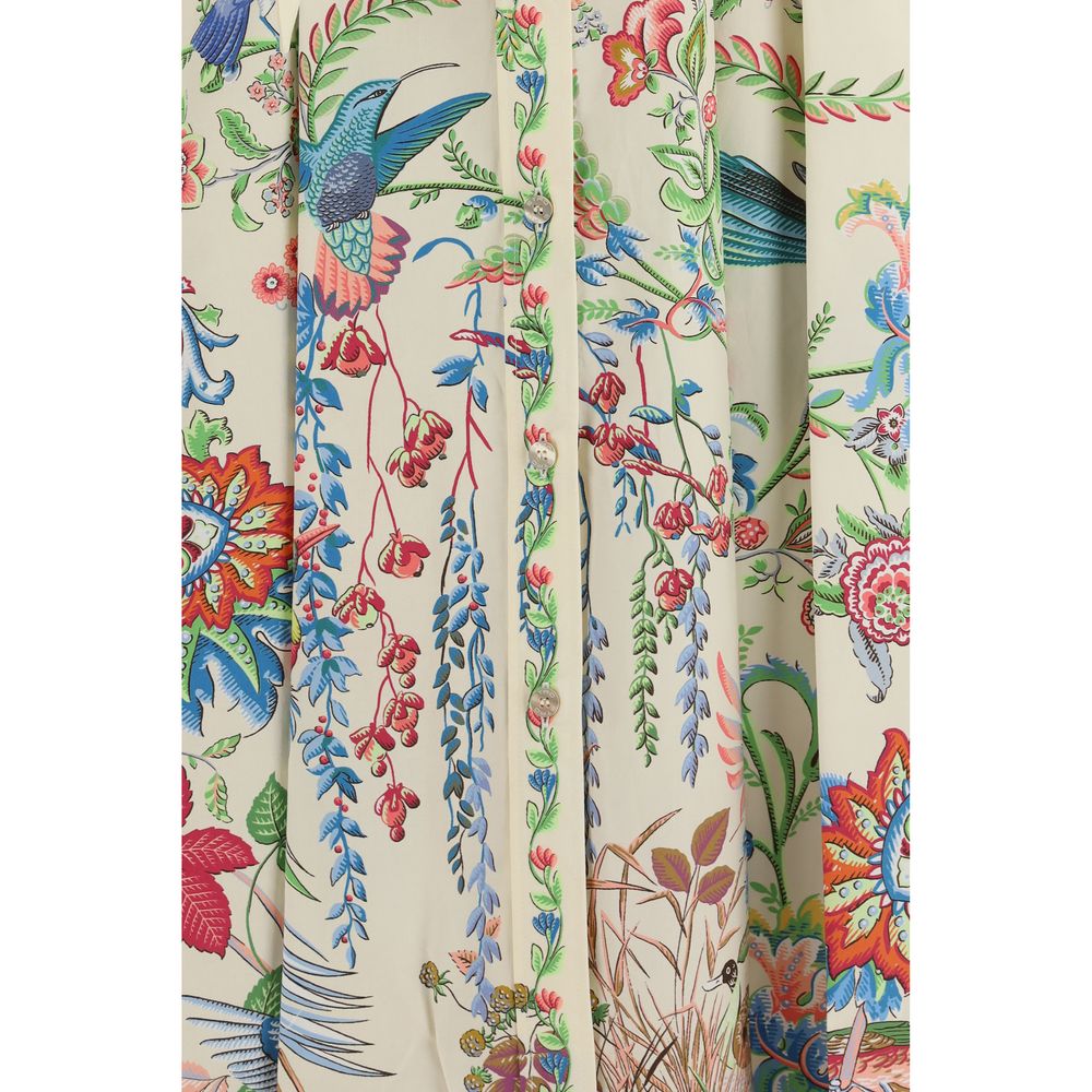 Etro White Cotton Casual Women's Dress