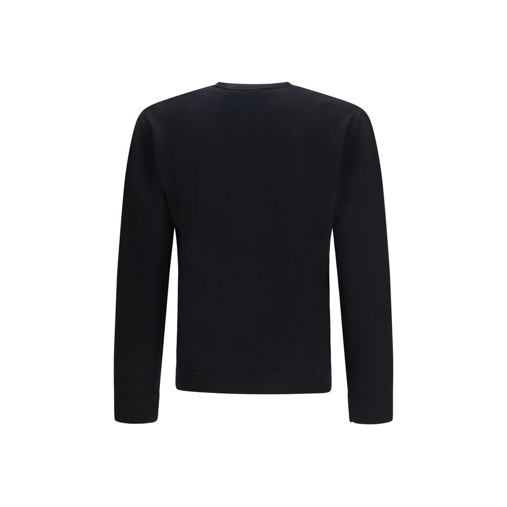 Valentino Garavani Black Wool Oves Aries Men's Sweatshirt