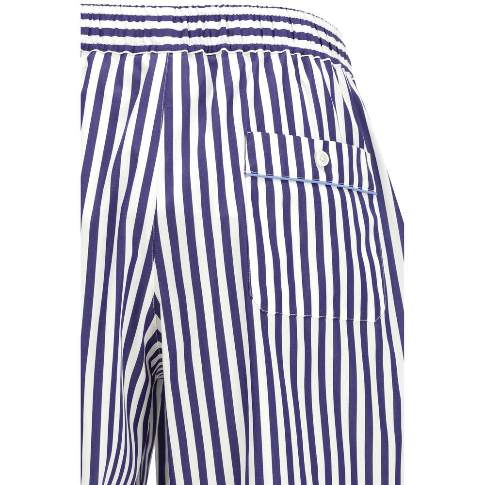 Dolce & Gabbana Multicolor Cotton Bermuda Men's Shorts