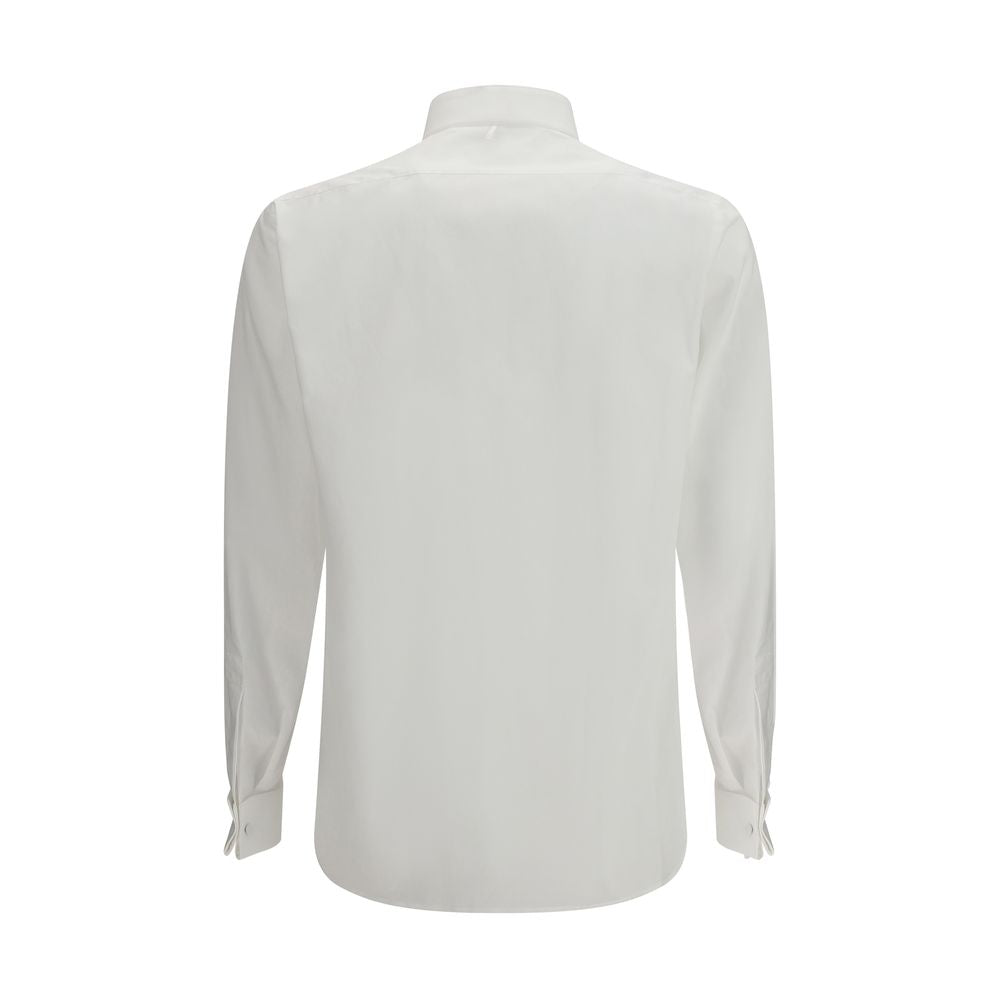 Tom Ford White Cotton Dress Men's Shirt