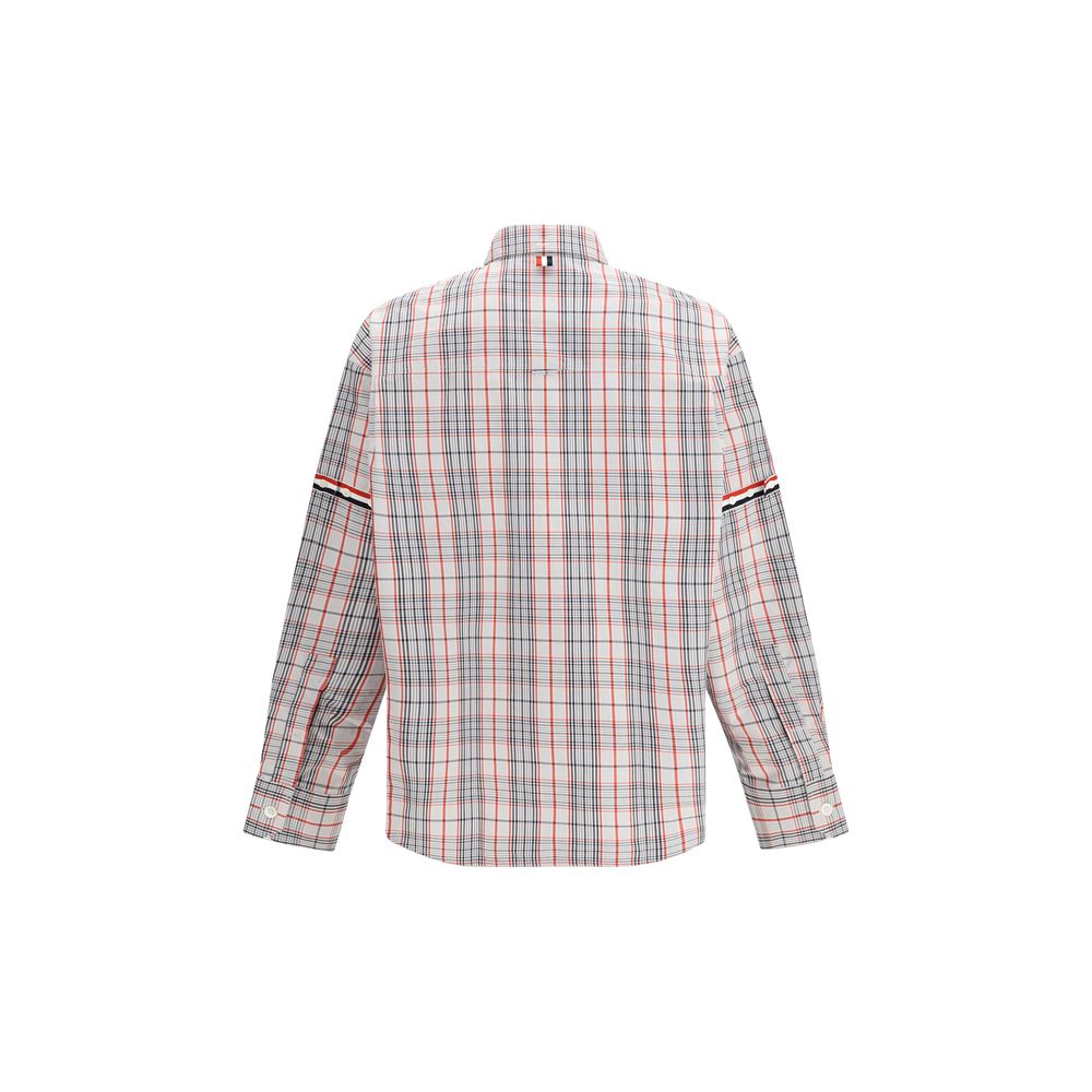 Thom Browne Multicolor Fabric Pattern Men's Shirt
