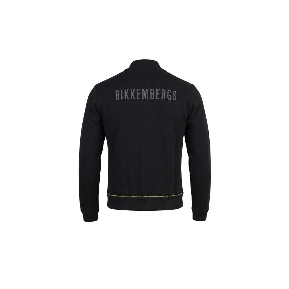 Bikkembergs Black Cotton Men's Sweatshirt