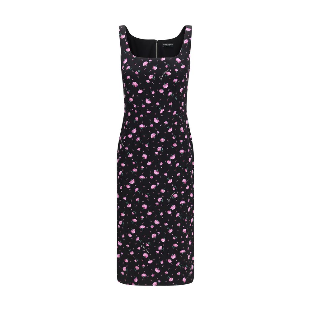 Dolce & Gabbana Multicolor Silk Casual Women's Dress