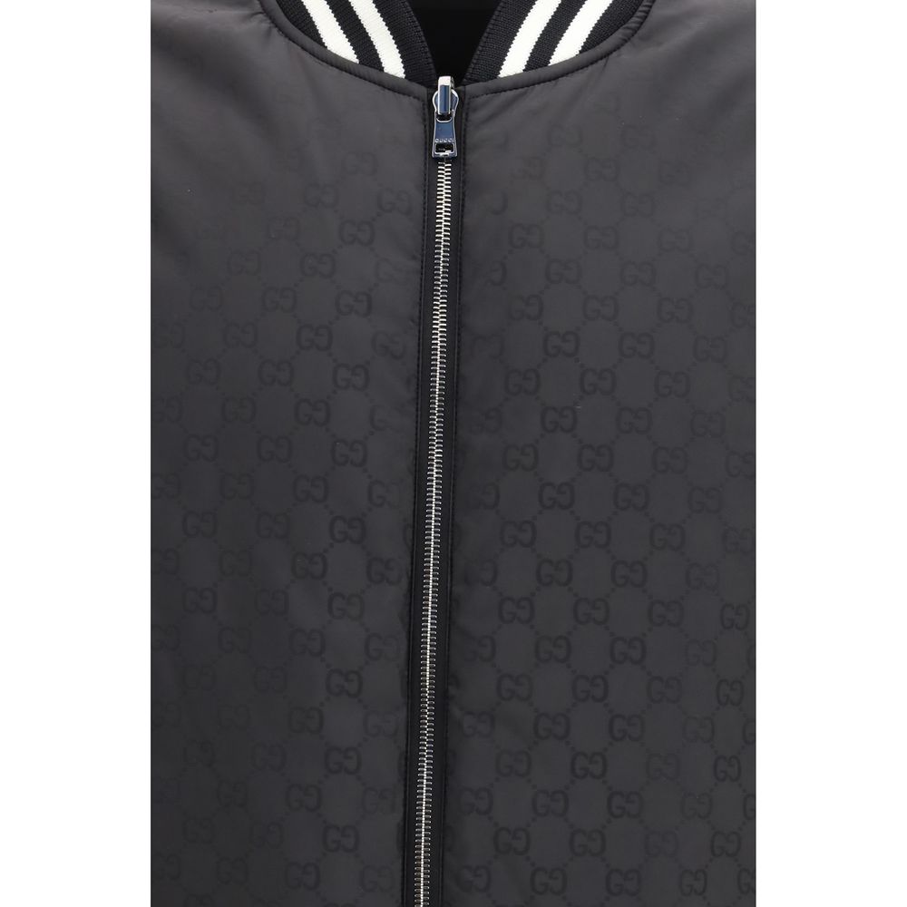 Gucci Black Polyester Men's Clothing