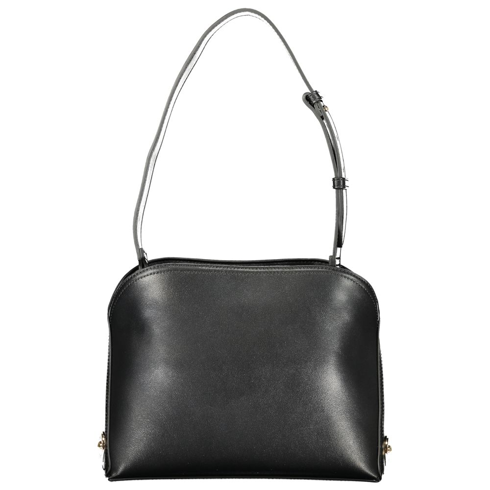 Twinset Black Polyurethane Women's Shoulder Women's Bag