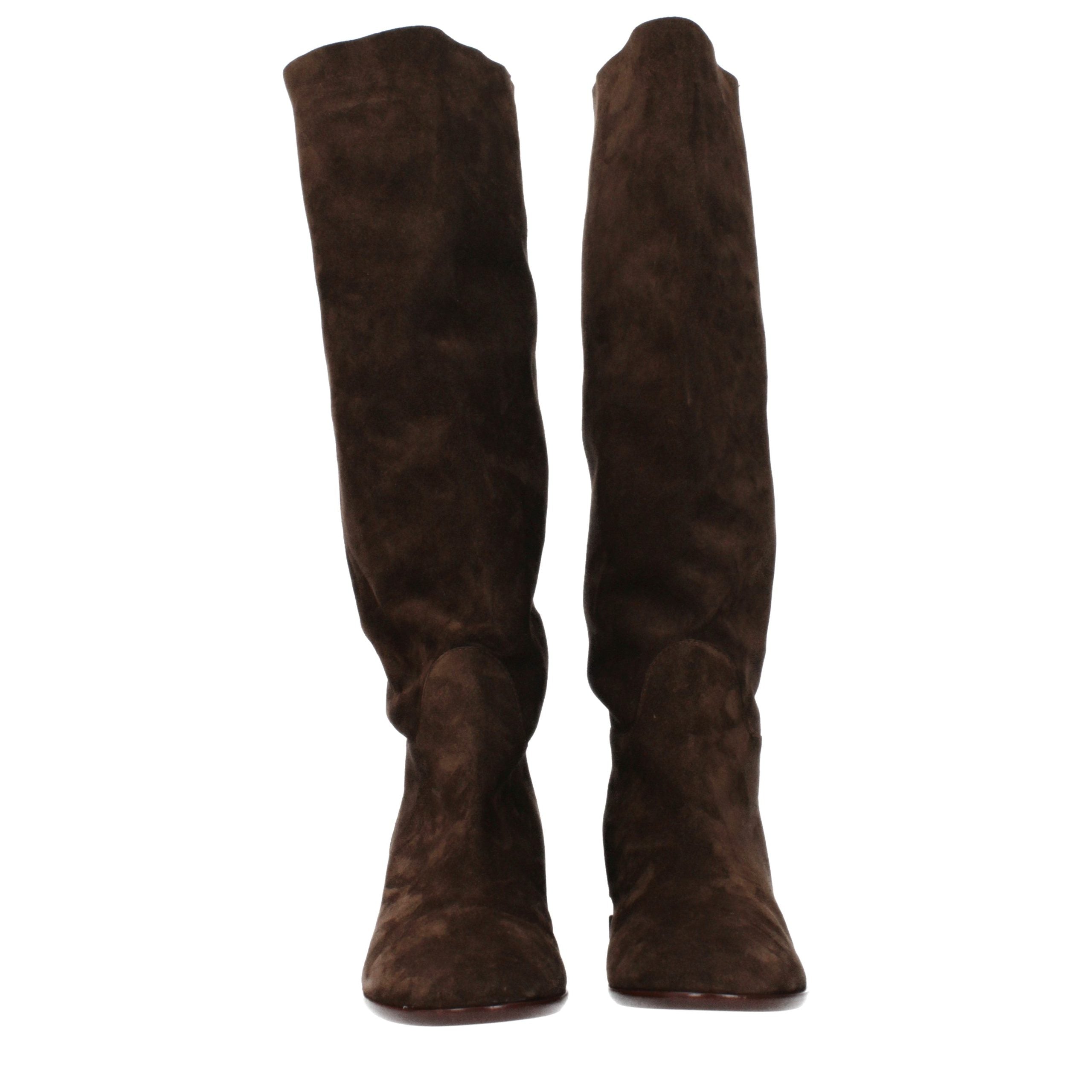 Casadei Brown Leather Women's Boots