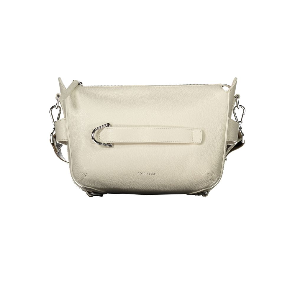 Coccinelle Bianco Leather Women Women's Handbag
