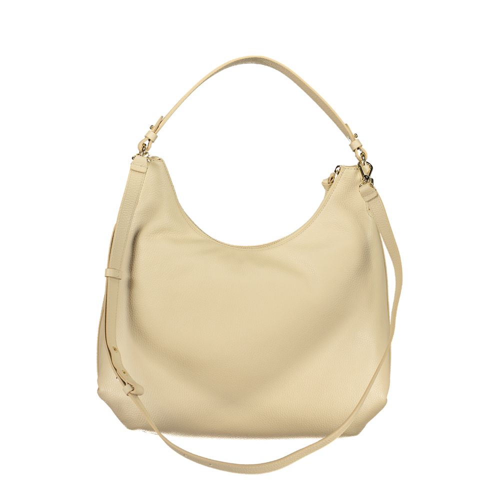 Coccinelle Beige Leather Women Women's Handbag