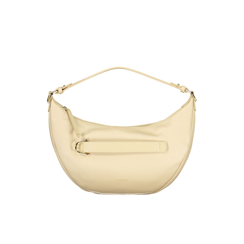Coccinelle Beige Leather Women Women's Handbag