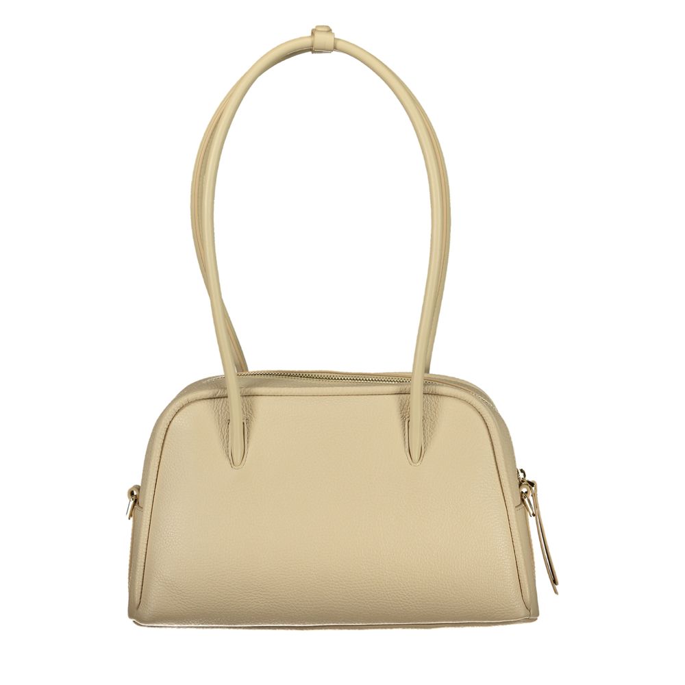 Coccinelle Beige Leather Women Women's Handbag