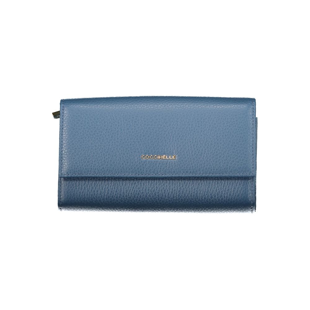 Coccinelle Blue Leather Women Women's Wallet