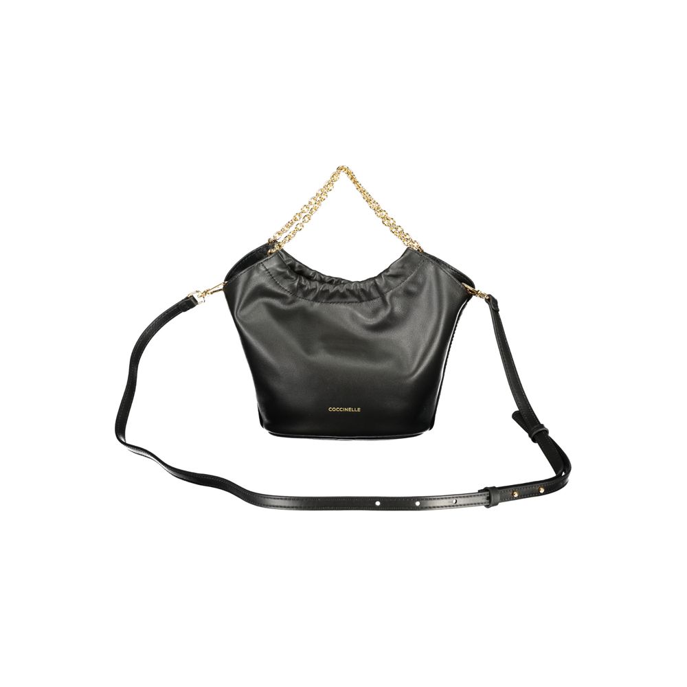 Coccinelle Black Leather Women Women's Handbag