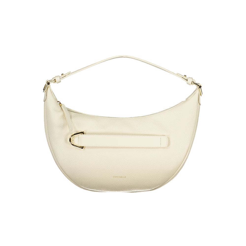 Coccinelle Bianco Leather Women Women's Handbag