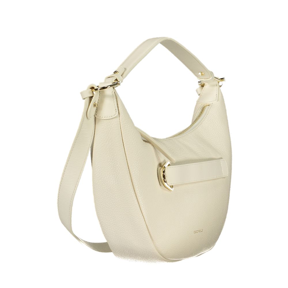 Coccinelle Bianco Leather Women Women's Handbag
