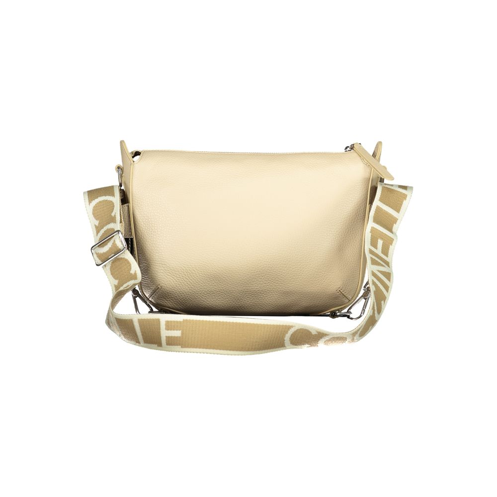 Coccinelle Beige Leather Women Women's Handbag