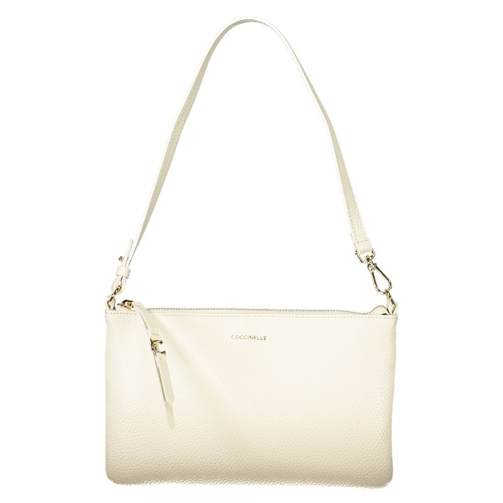 Coccinelle Bianco Pelle Women Women's Handbag