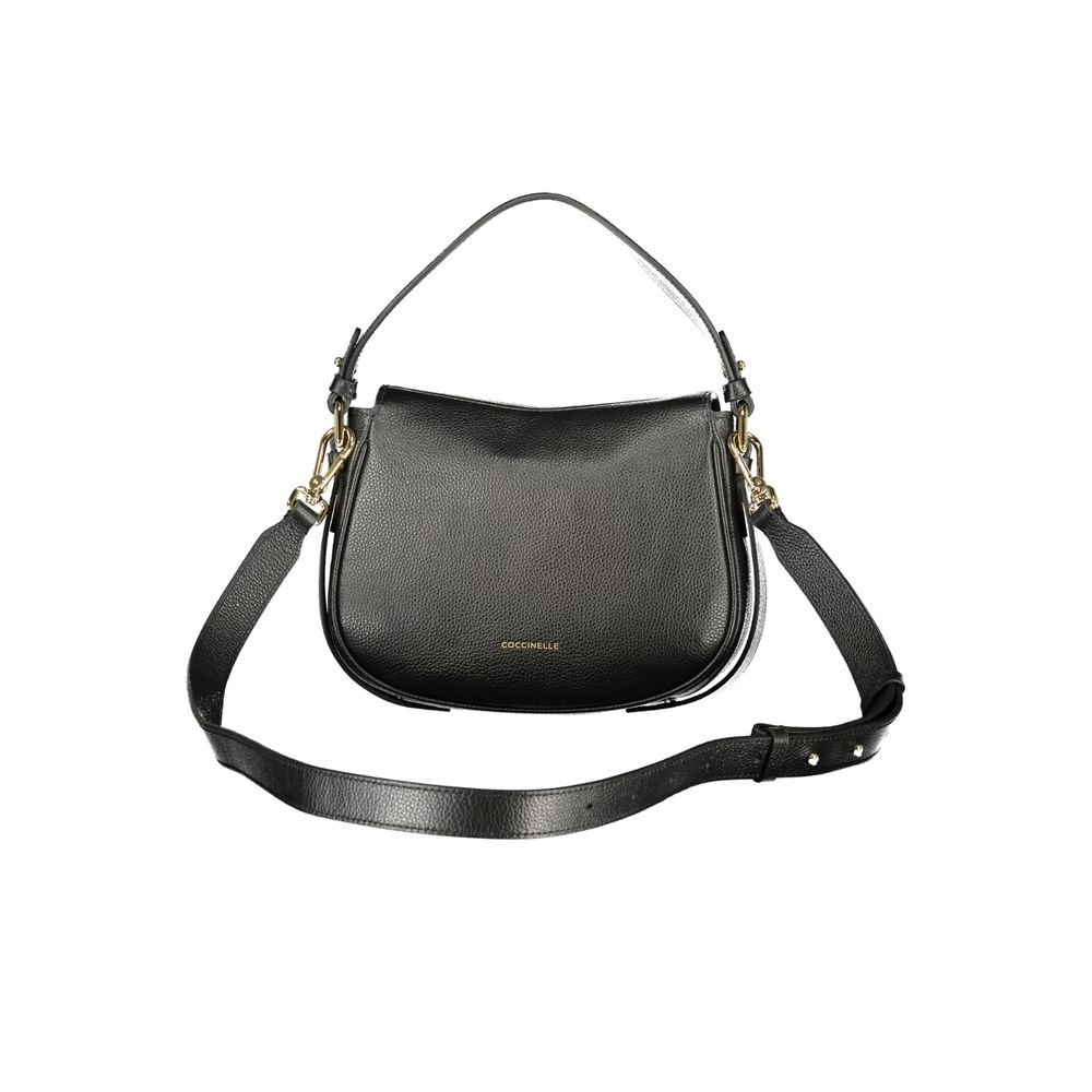 Coccinelle Black Leather Women Women's Handbag