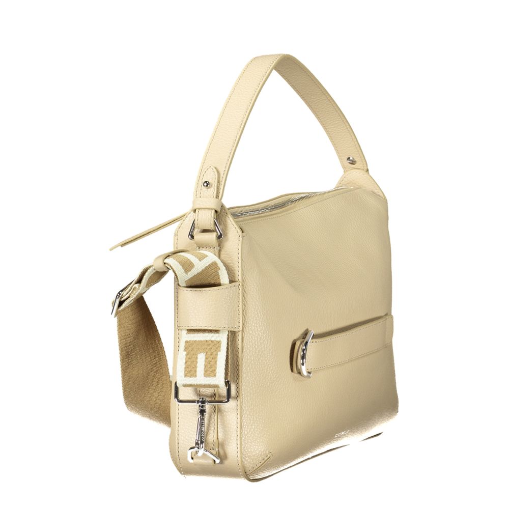 Coccinelle Beige Leather Women Women's Handbag