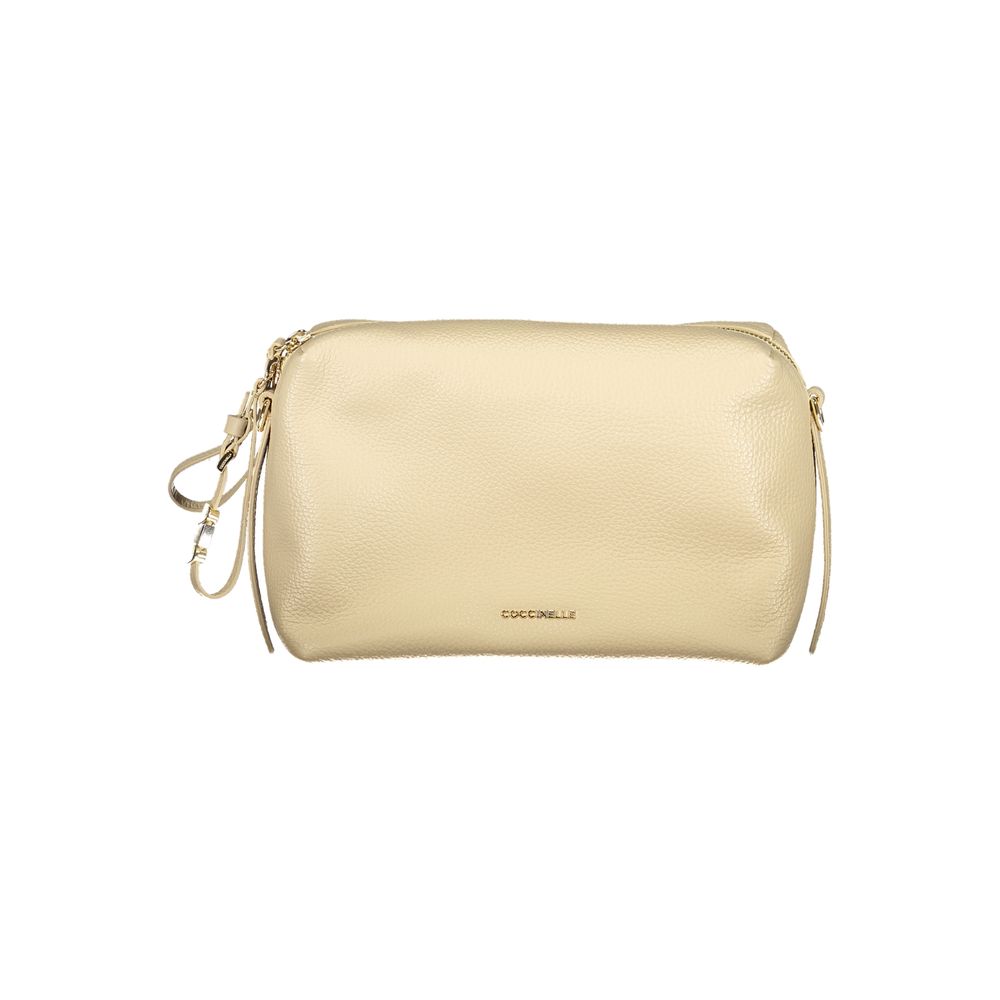 Coccinelle Beige Leather Woman Women's Handbag