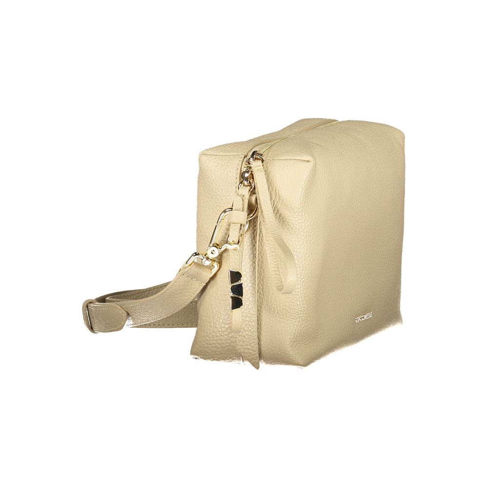 Coccinelle Beige Leather Woman Women's Handbag