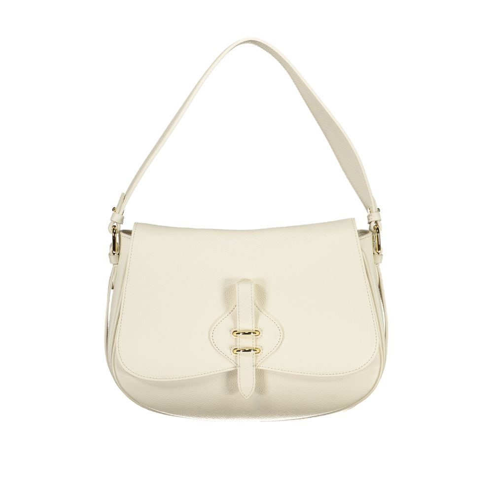 Coccinelle Bianco Leather Women Women's Handbag