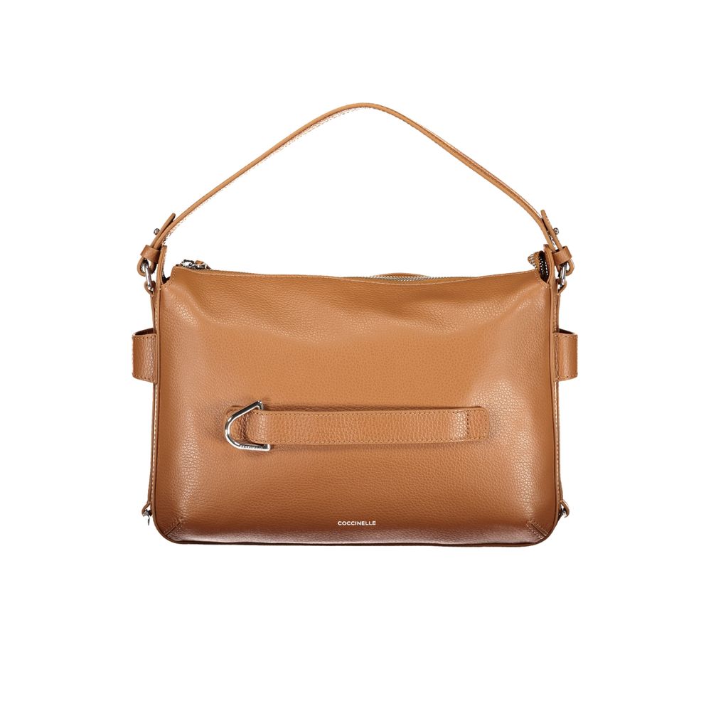 Coccinelle Marrone Leather Women Women's Handbag