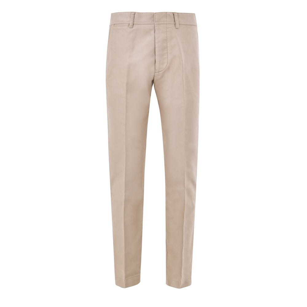 Tom Ford Beige Cotton Chino Men's Pants