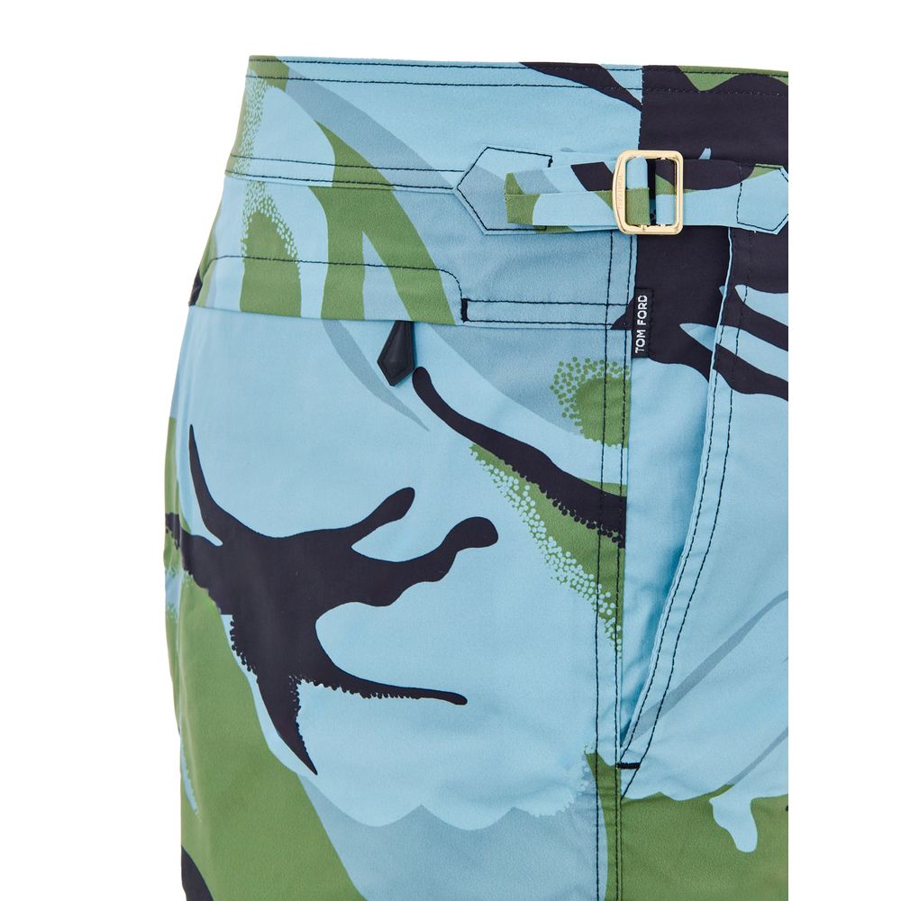 Tom Ford Multicolor Polyamide Swim Men's Shorts