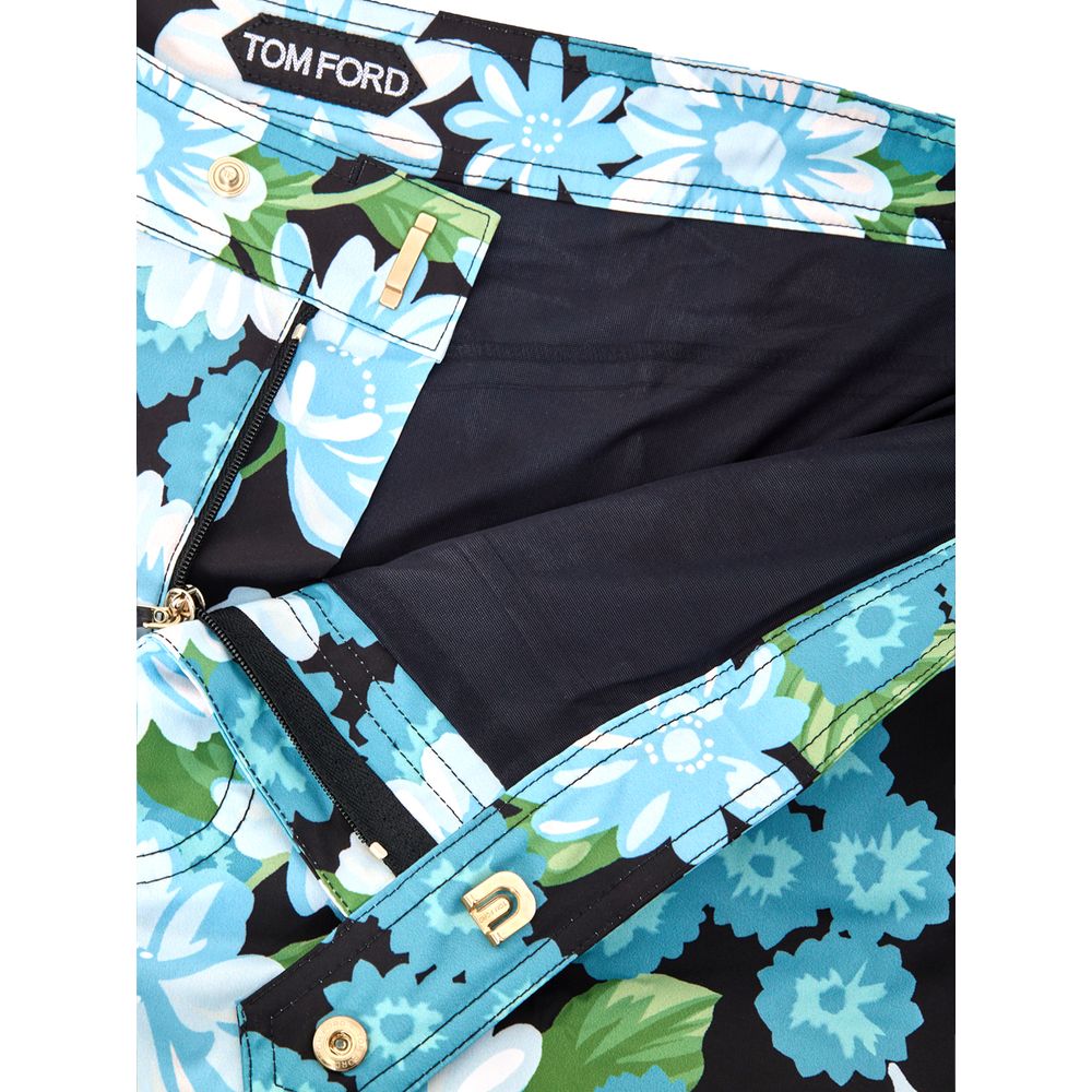 Tom Ford Blue Polyamide Swim Men's Shorts