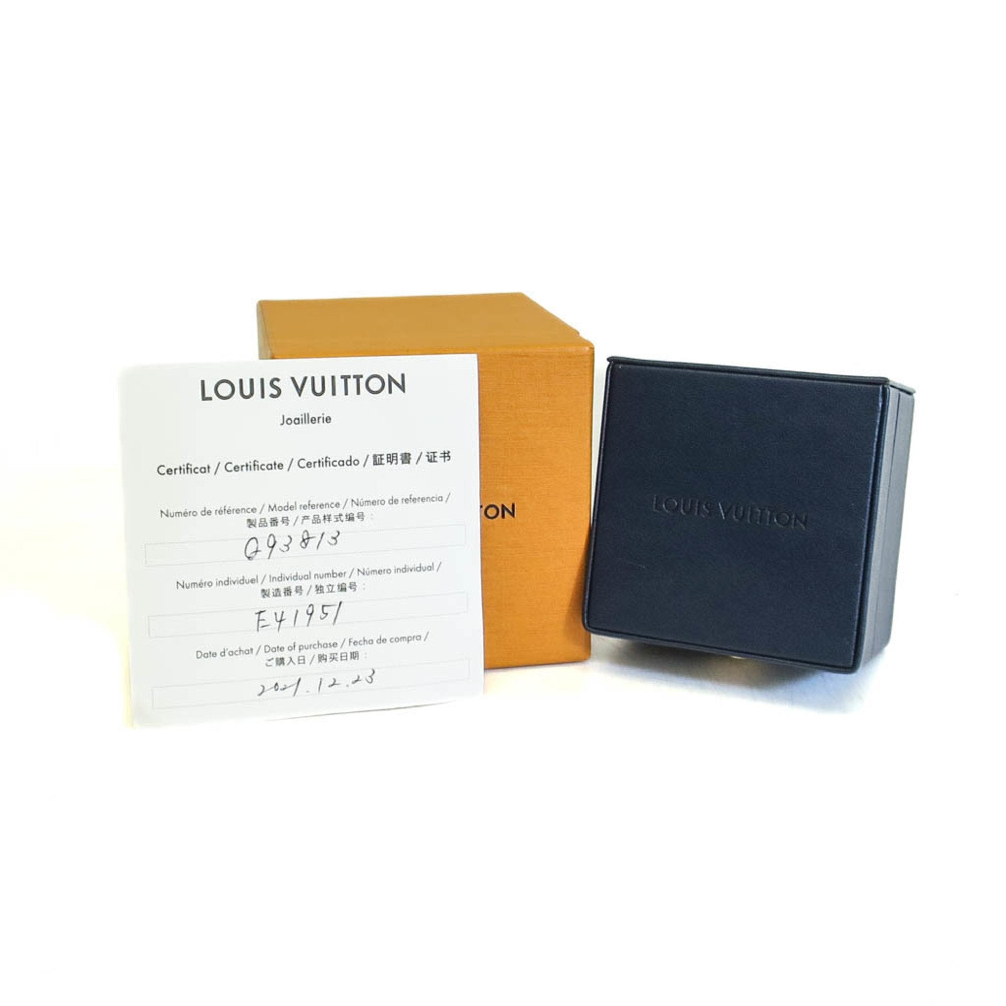 Louis Vuitton Lv Volt One Gold Rose Gold Necklace Jewelry (Pre-Owned)