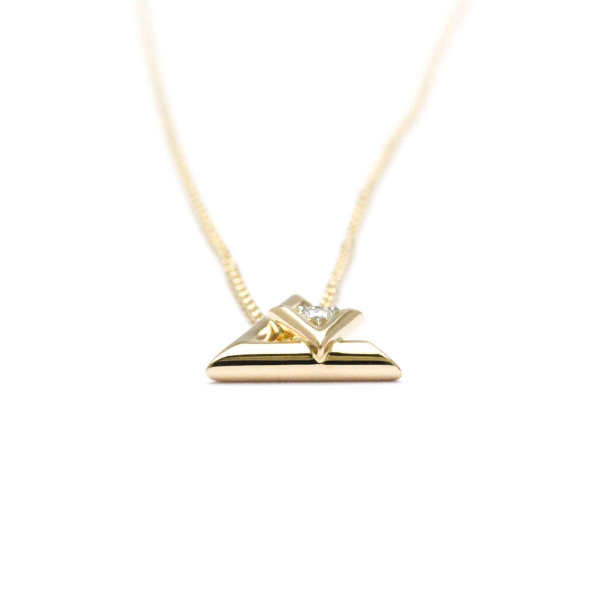 Louis Vuitton Lv Volt One Gold Rose Gold Necklace Jewelry (Pre-Owned)