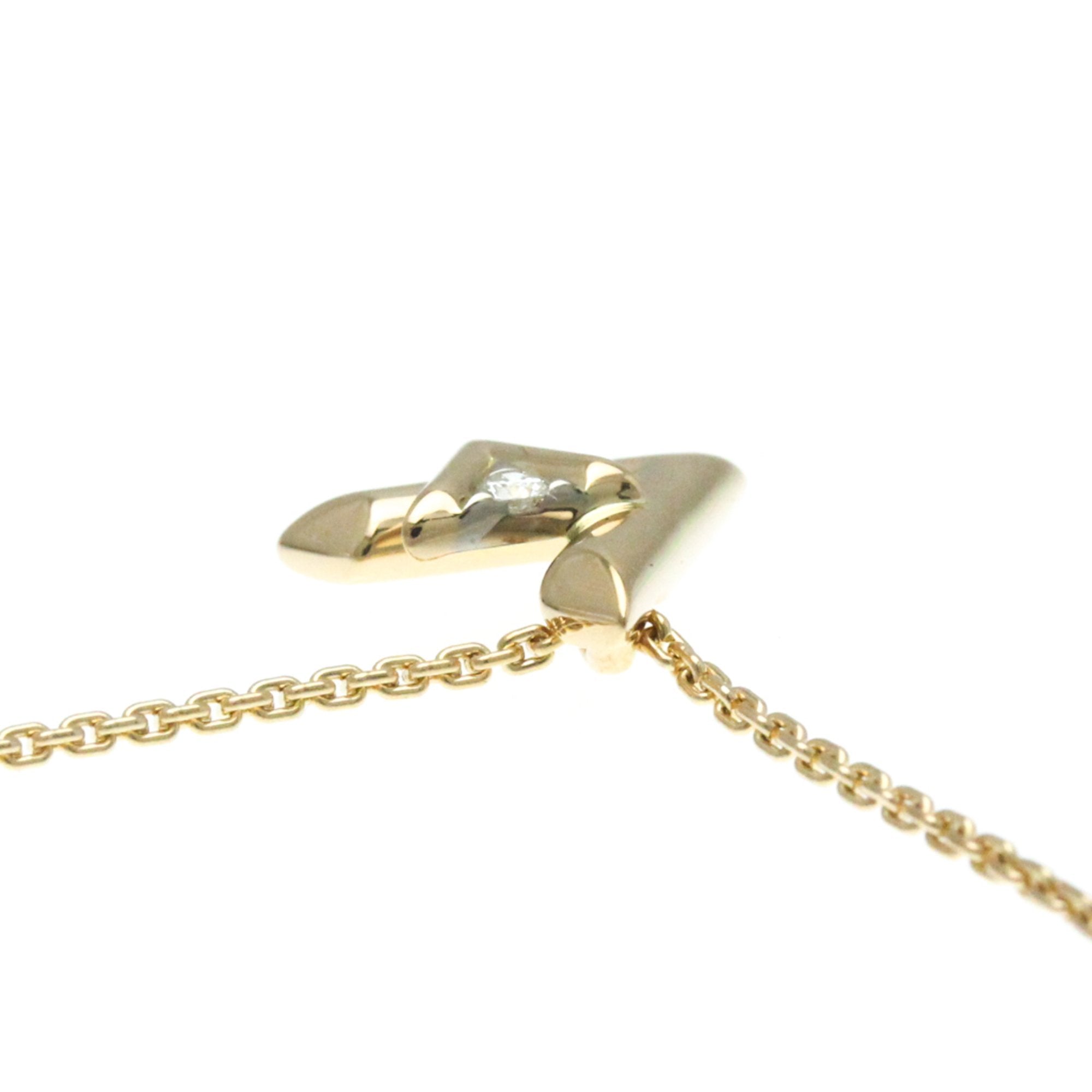 Louis Vuitton Lv Volt One Gold Rose Gold Necklace Jewelry (Pre-Owned)