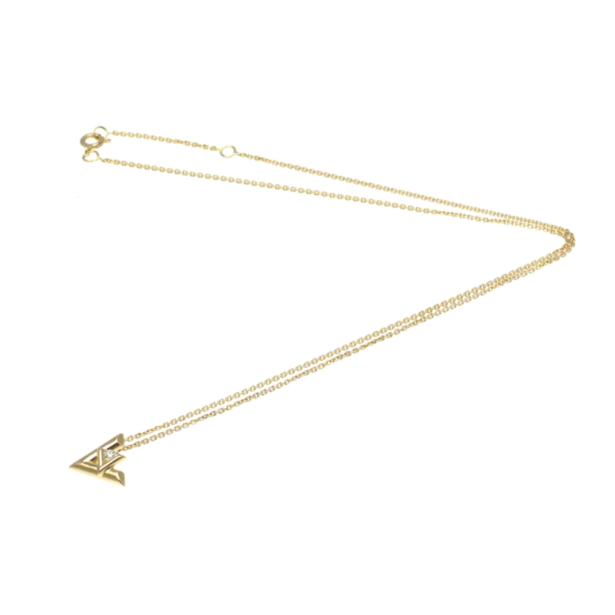 Louis Vuitton Lv Volt One Gold Rose Gold Necklace Jewelry (Pre-Owned)