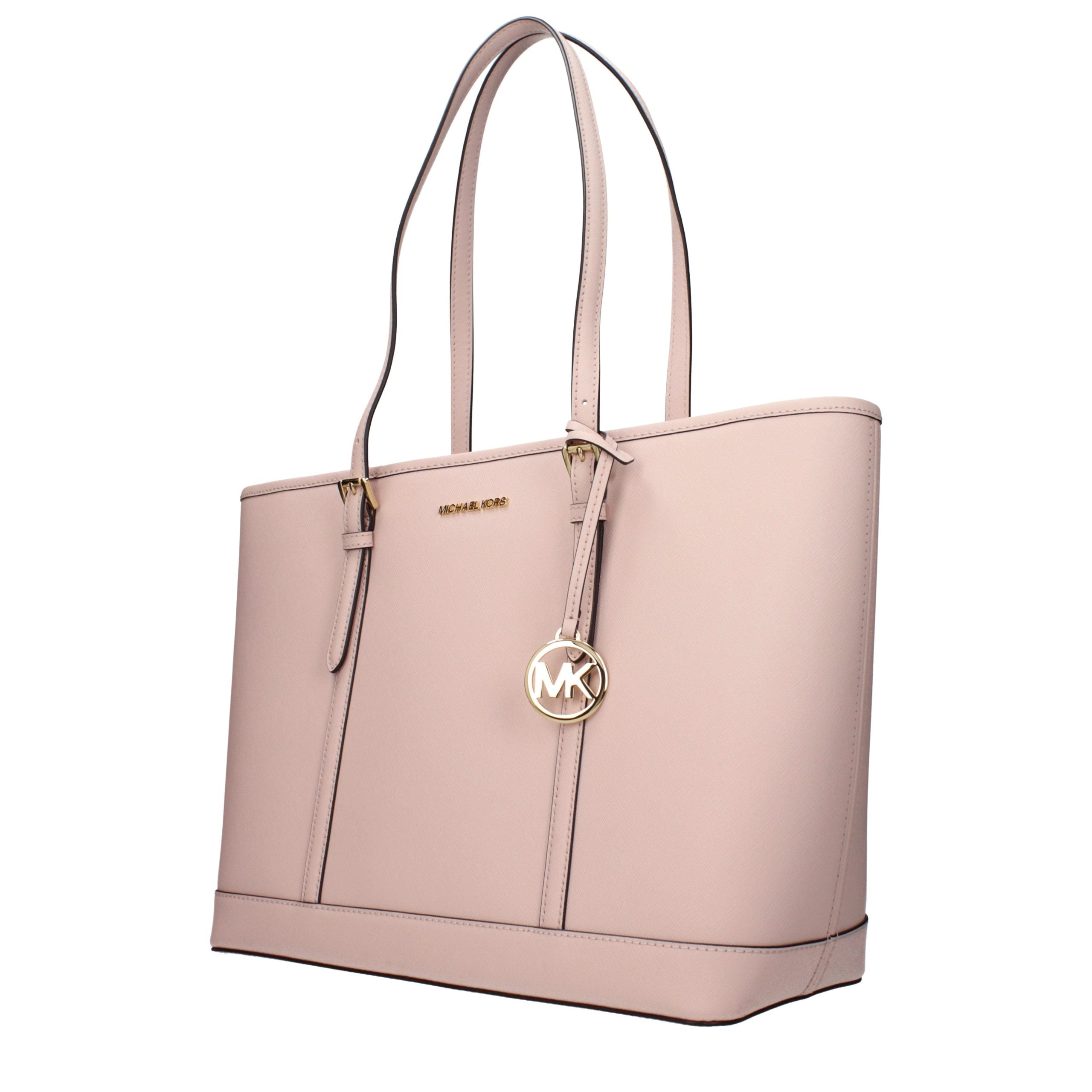 Michael Kors Pink Leather Shoulder Women's Bag