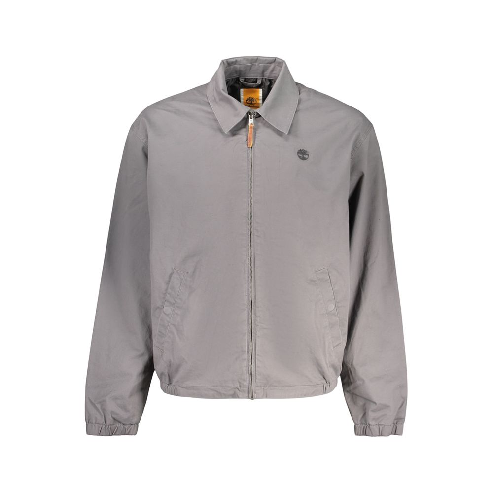Timberland Grigio Cotton Men's Men's Jacket