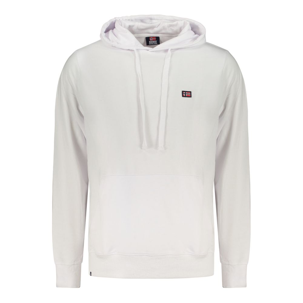 Norway 1963 Bianco Cotton Men Men's Sweatshirt
