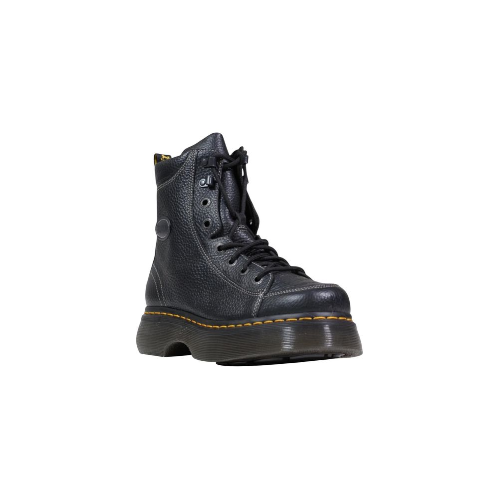 Dr. Martens Black Leather Ankle Women's Boots