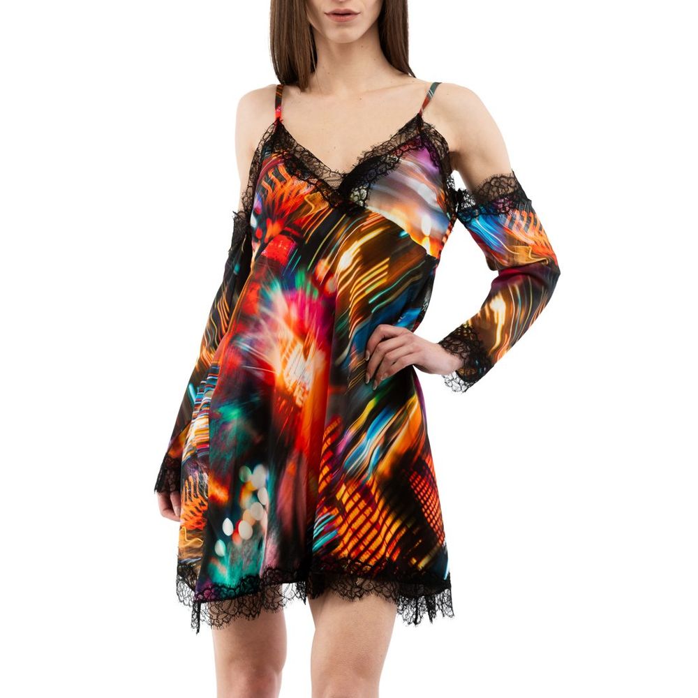 Moschino Multicolor Viscose Casual Women's Dress