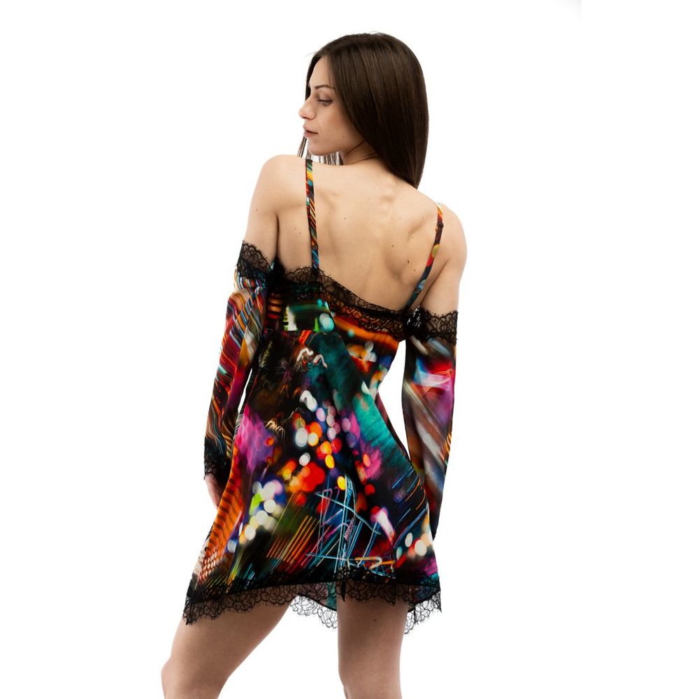 Moschino Multicolor Viscose Casual Women's Dress