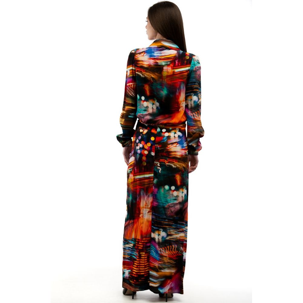 Moschino Multicolor Viscose Casual Women's Dress