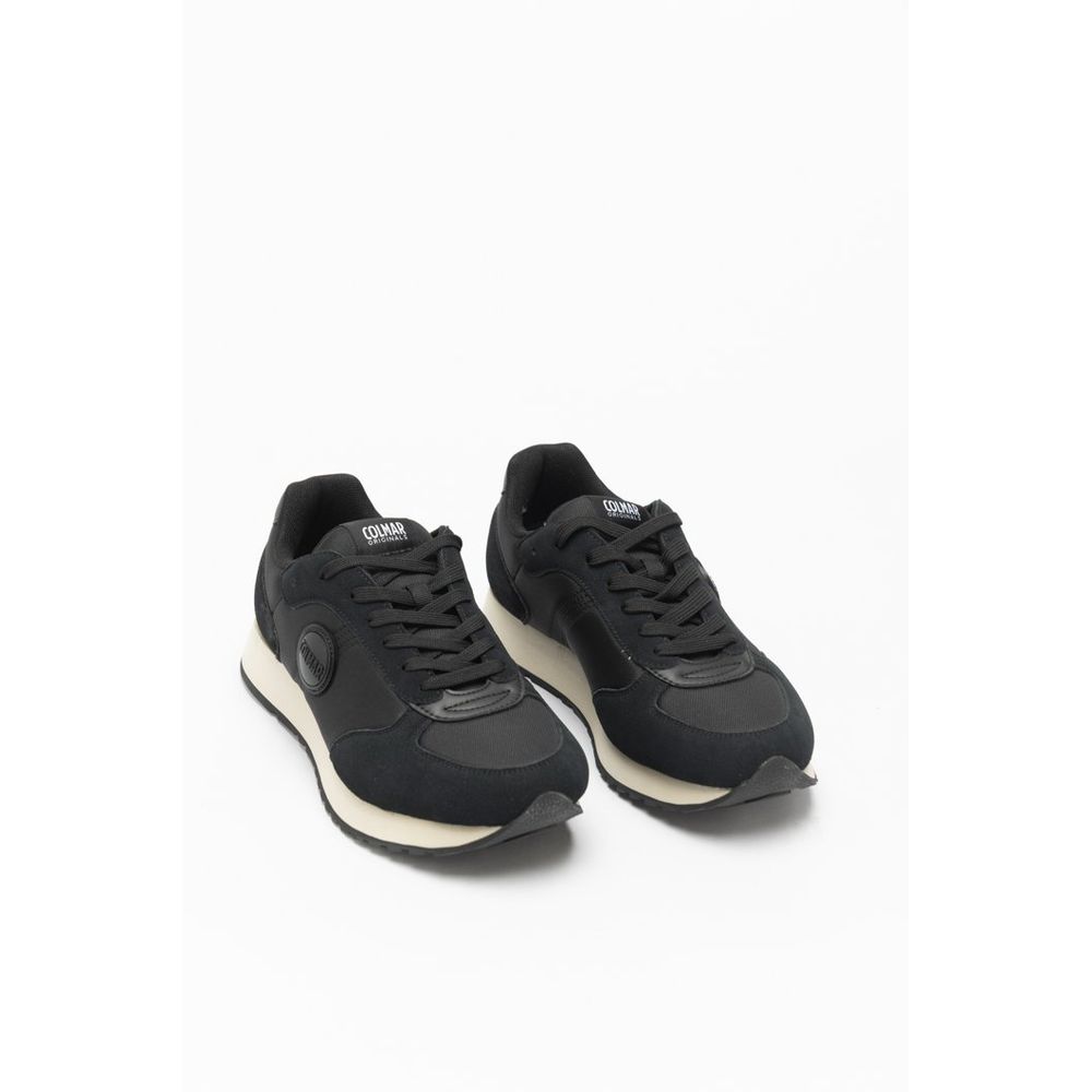 Colmar Black Nylon Athletic Women's Sneakers