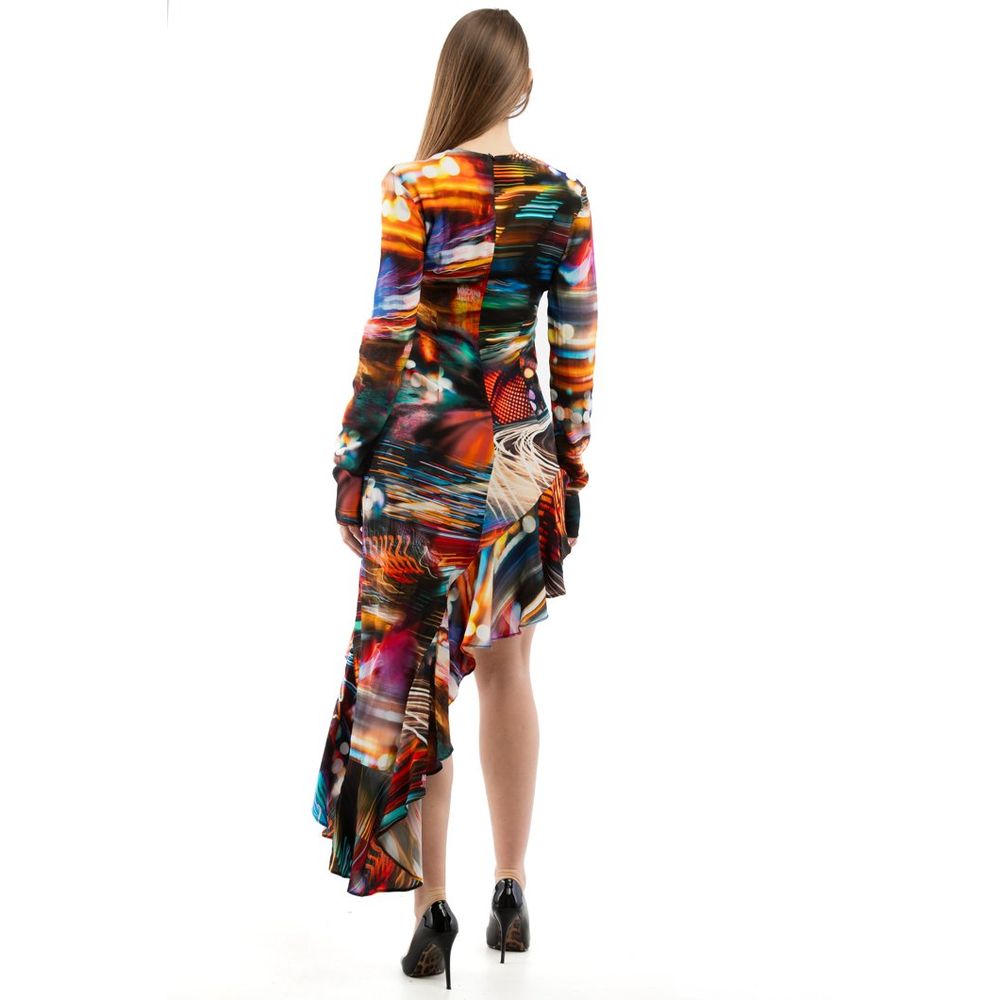 Moschino Multicolor Viscose Casual Women's Dress